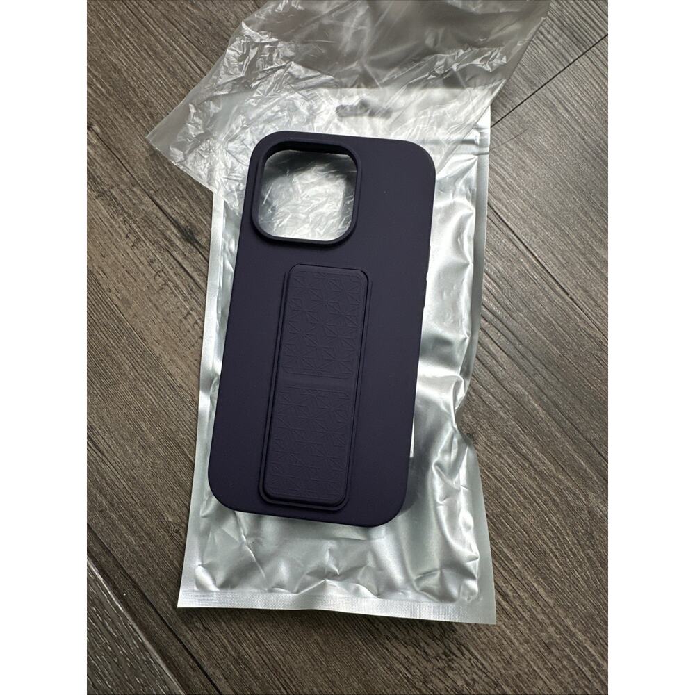 LAUDTEC Silicone Kickstand Case Compatible with iPhone 14 Pro